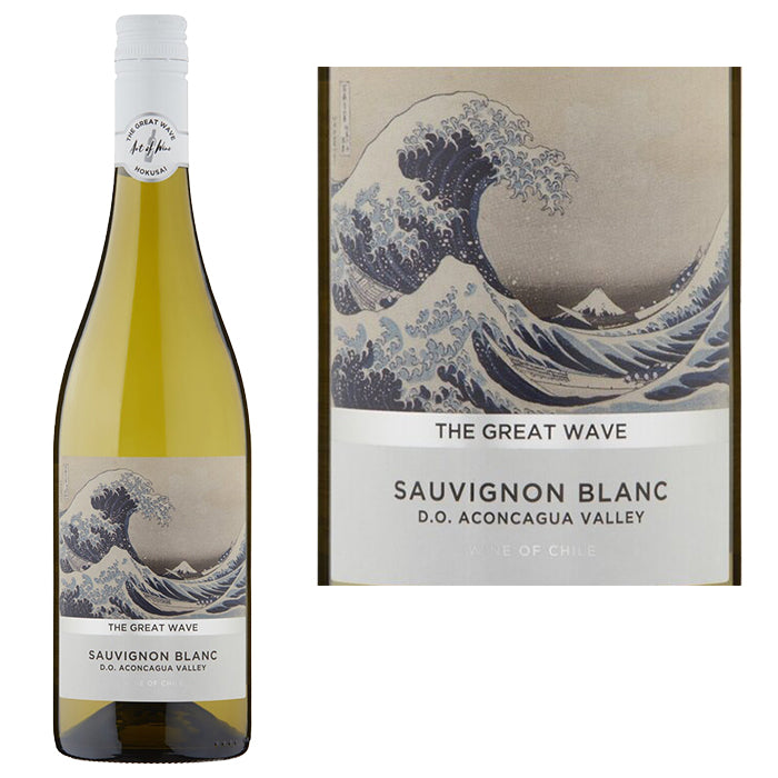 Katsushika Hokusai The Great Wave off Kanagawa Sauvignon Blanc