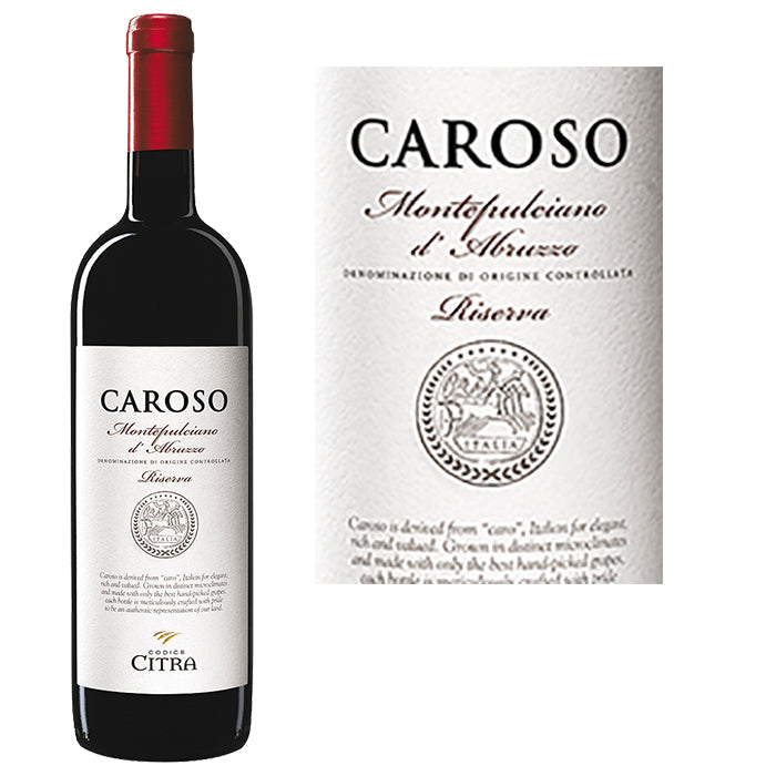 Caroso Montepulciano d'Abruzzo DOC Riserva