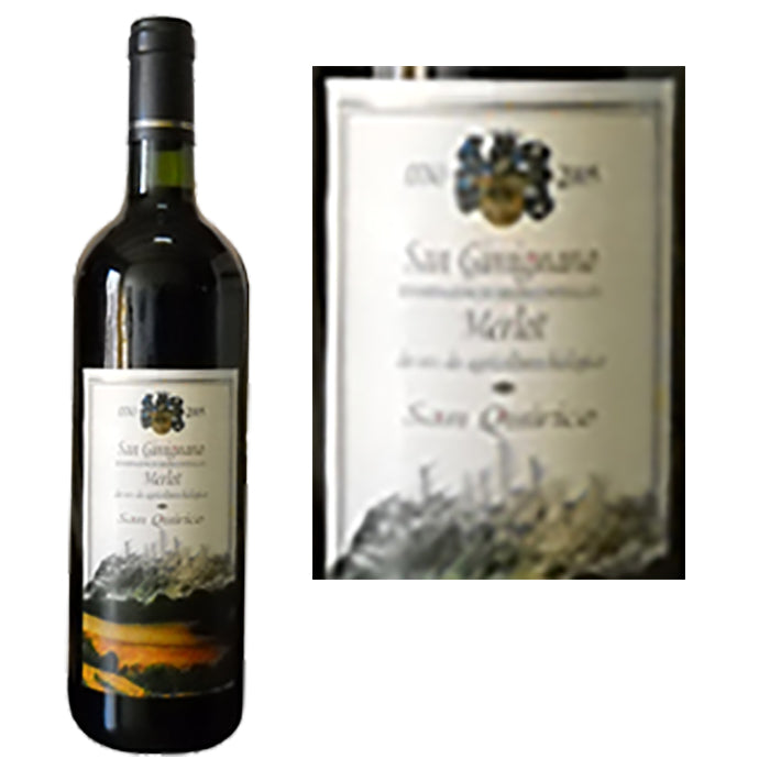 San Gimignano DOC Merlot Bio